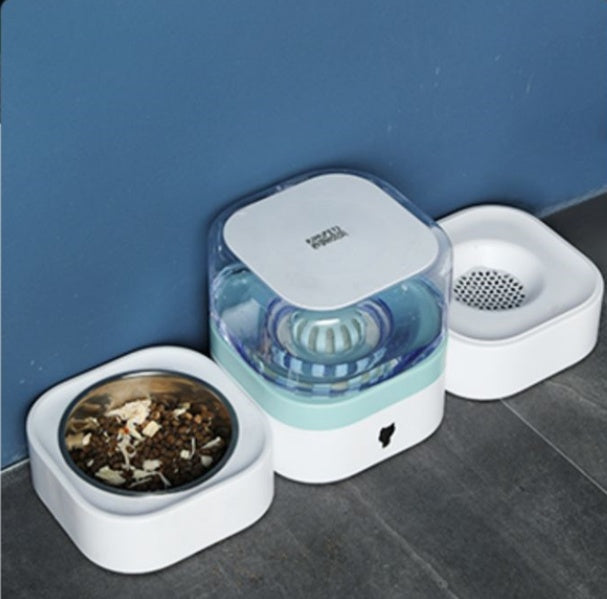 Cat Water Dispenser Mobile Unplugged Water Dispenser Dog Automatic Cat Watering Artifact Non-Wet Mouth Pet