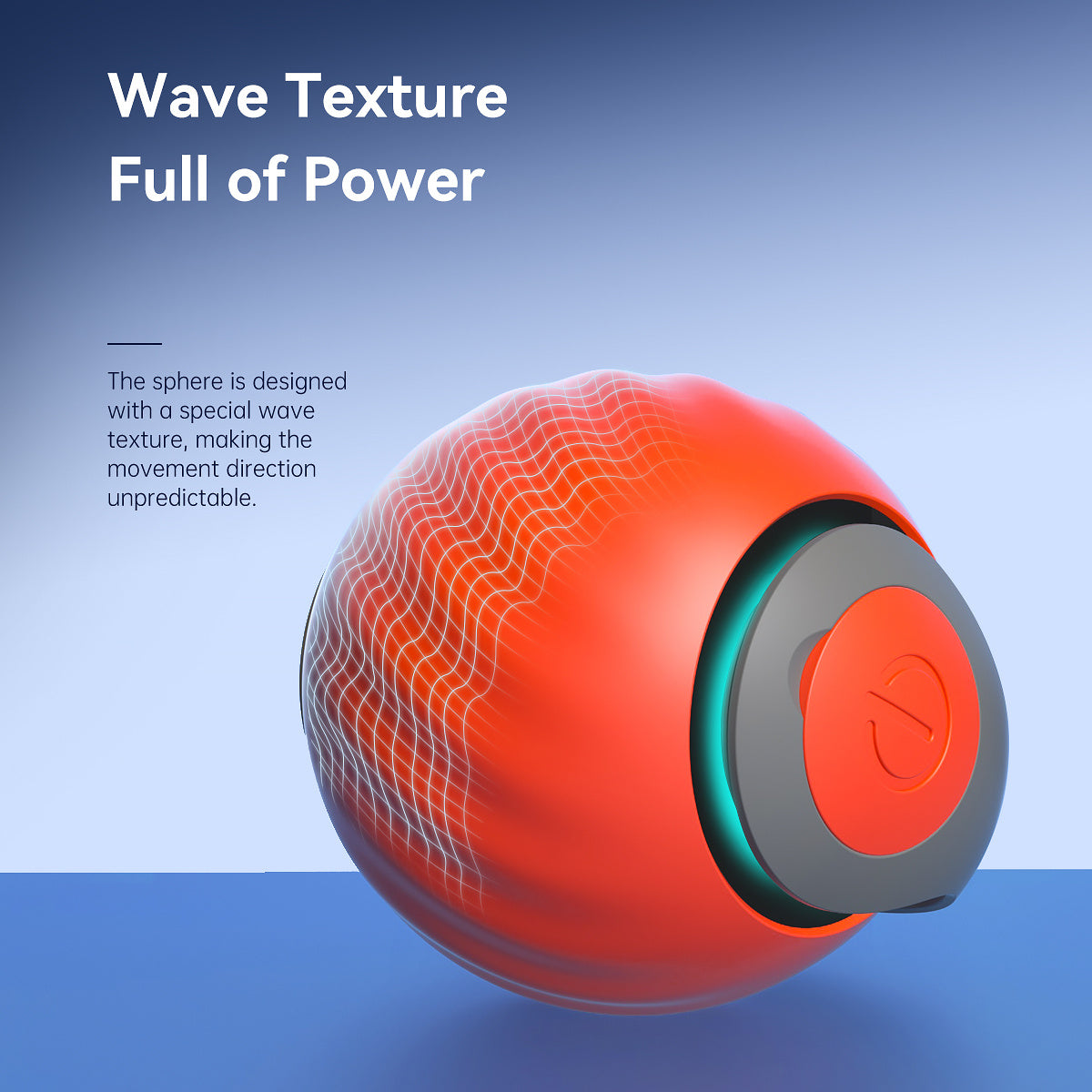 2025 Smart Interactive Cat Ball,Type-C Rechargeable Interactive Cats Toy,Automatic Cat Teaser Toy