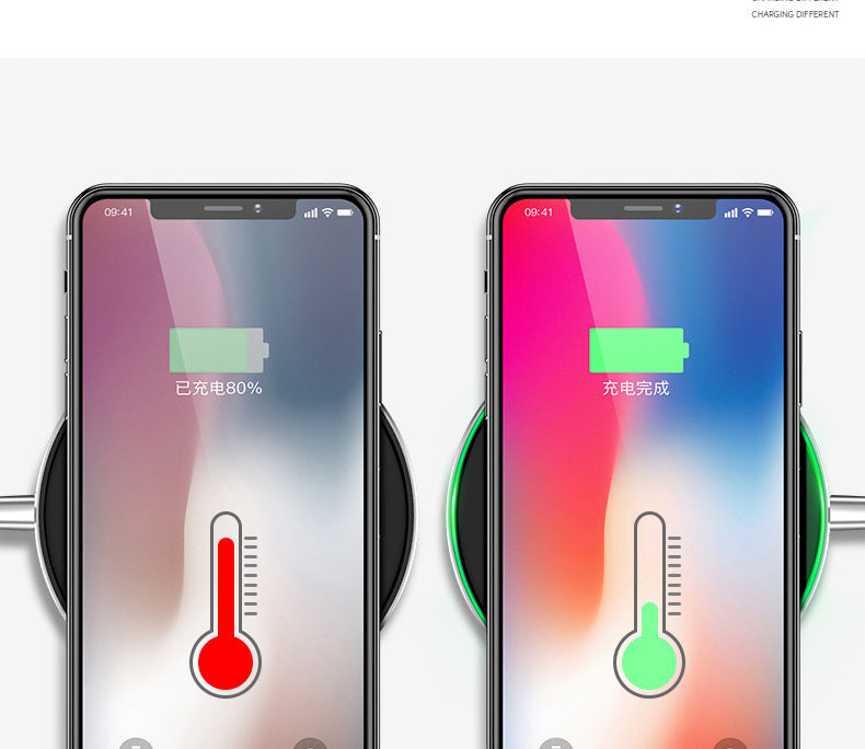 Wireless Charger For I-Phone Fast Wireless Charging Pad For Samsung High Speed
