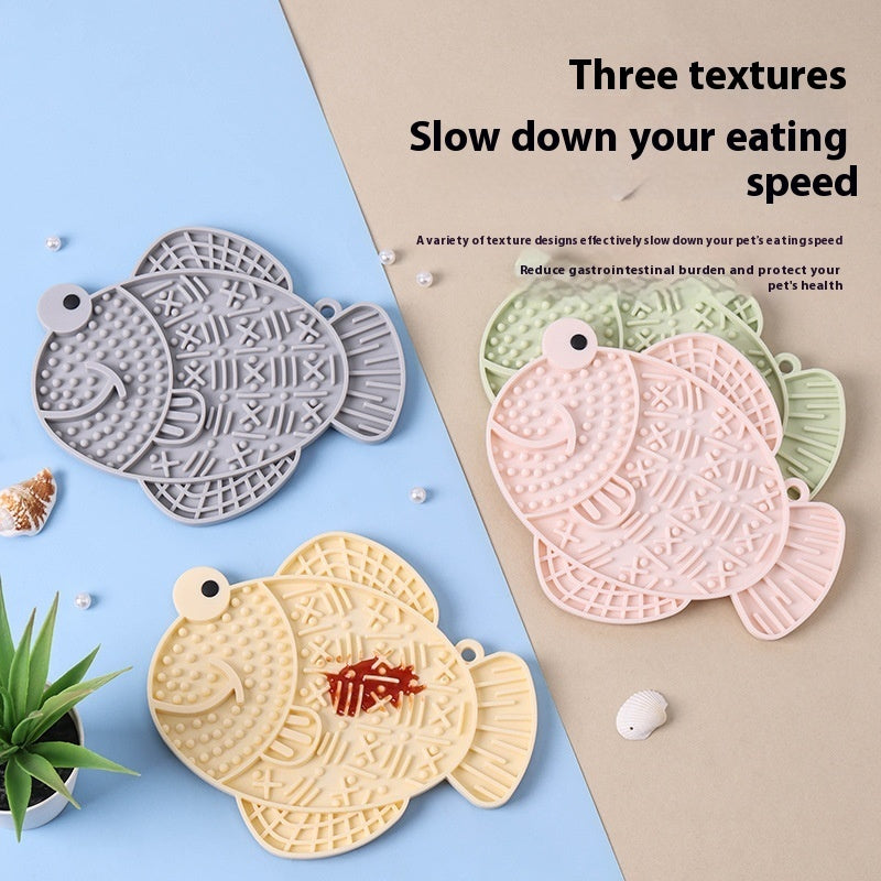 Silicone Pet Slow Food Anti-tumble Anti-overflow Dog Licking Pad